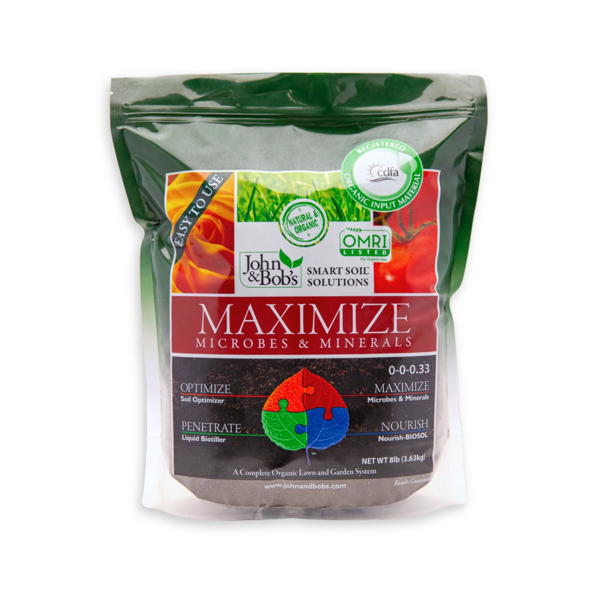 natural mineral fertilizers micro nutrient mix Maximize – John and Bob's