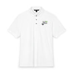John & Bob’s® Chip Logo Performance Polo in White