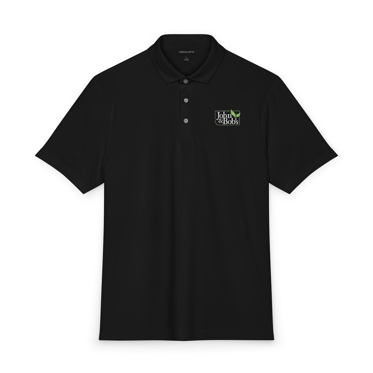 John & Bob’s® Logo Embroidered Performance Polo