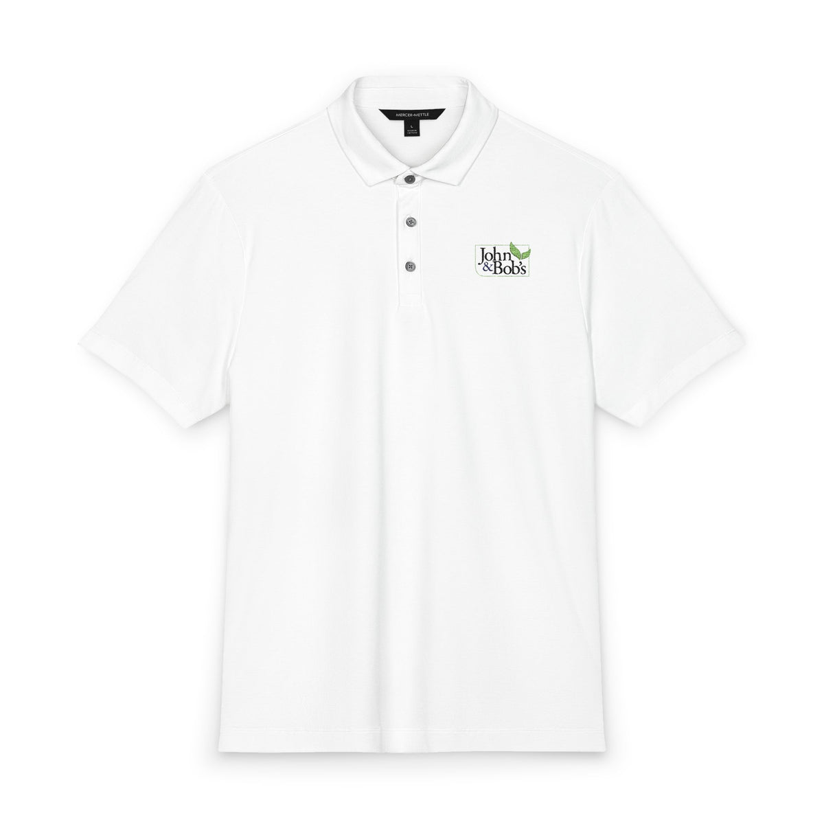 John & Bob’s® Logo Embroidered Performance Polo