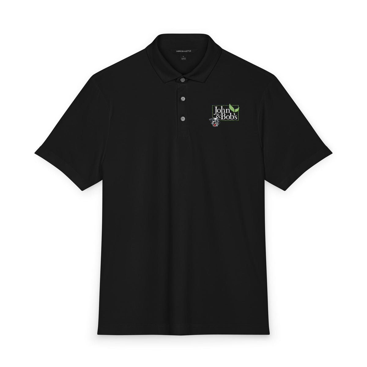 John & Bob’s® Chip Logo Embroidered Performance Polo