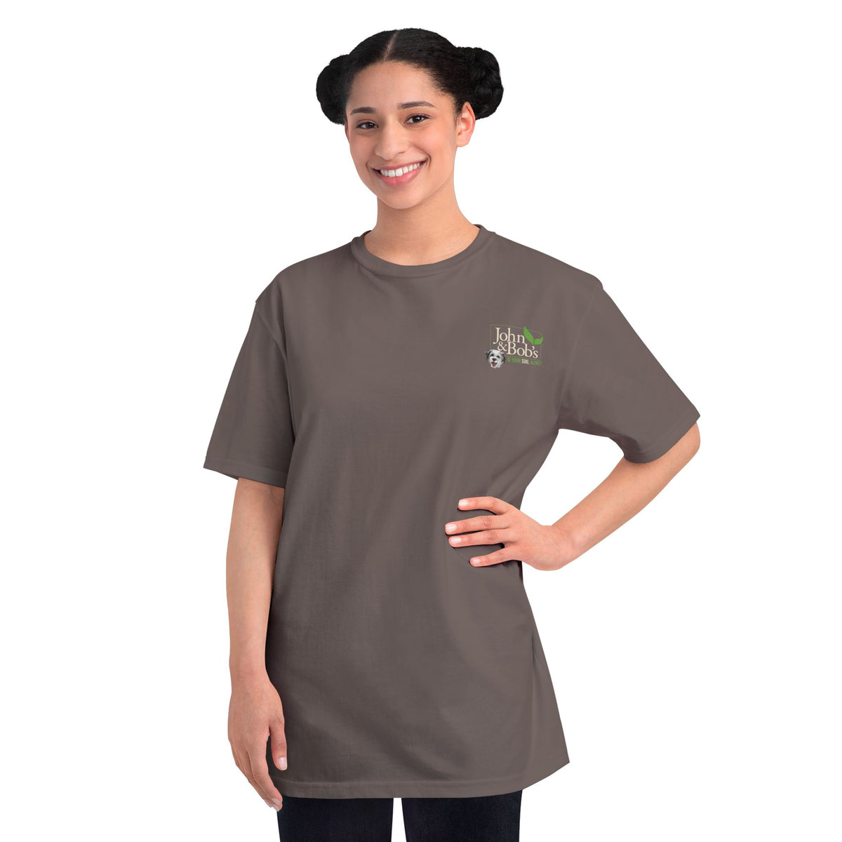 John & Bob’s® Chip Logo “Is Your Soil Alive?” T-Shirt