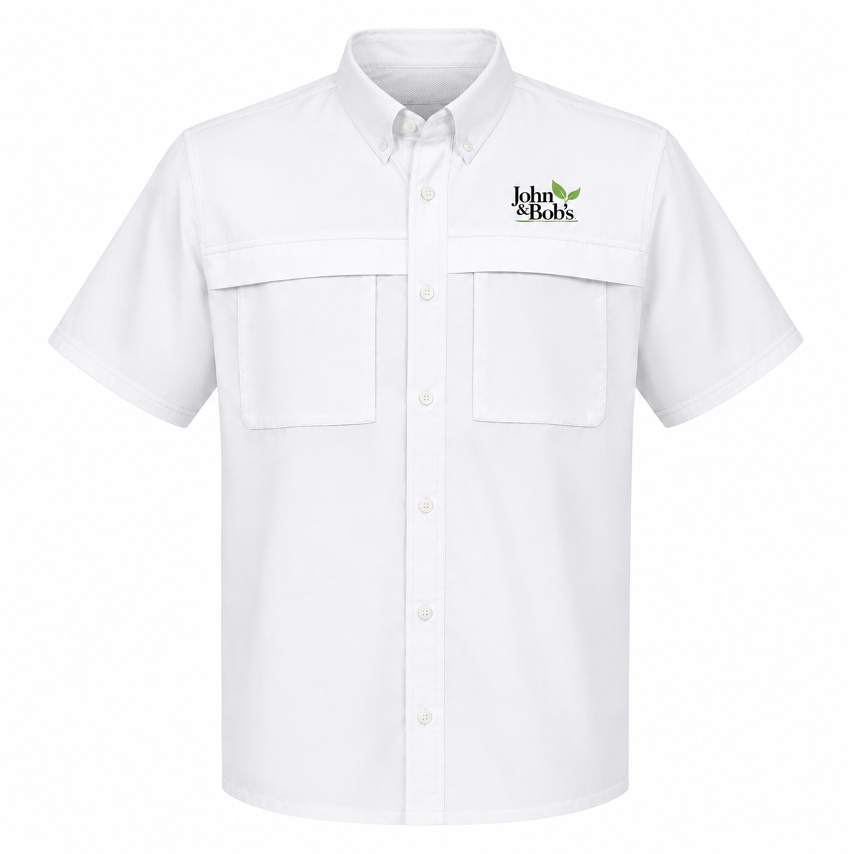 John & Bob’s® Logo Embroidered Work Shirt