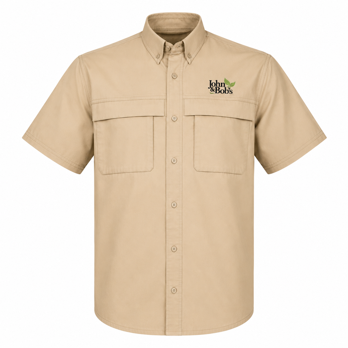 John & Bob’s® Logo Embroidered Work Shirt