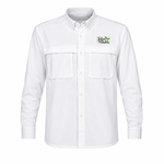 John & Bob’s® Logo Embroidered Columbia Long Sleeve Shirt
