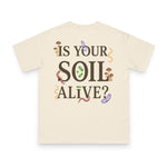 John & Bob’s® Chip Logo “Is Your Soil Alive?” Microorganisms T-Shirt