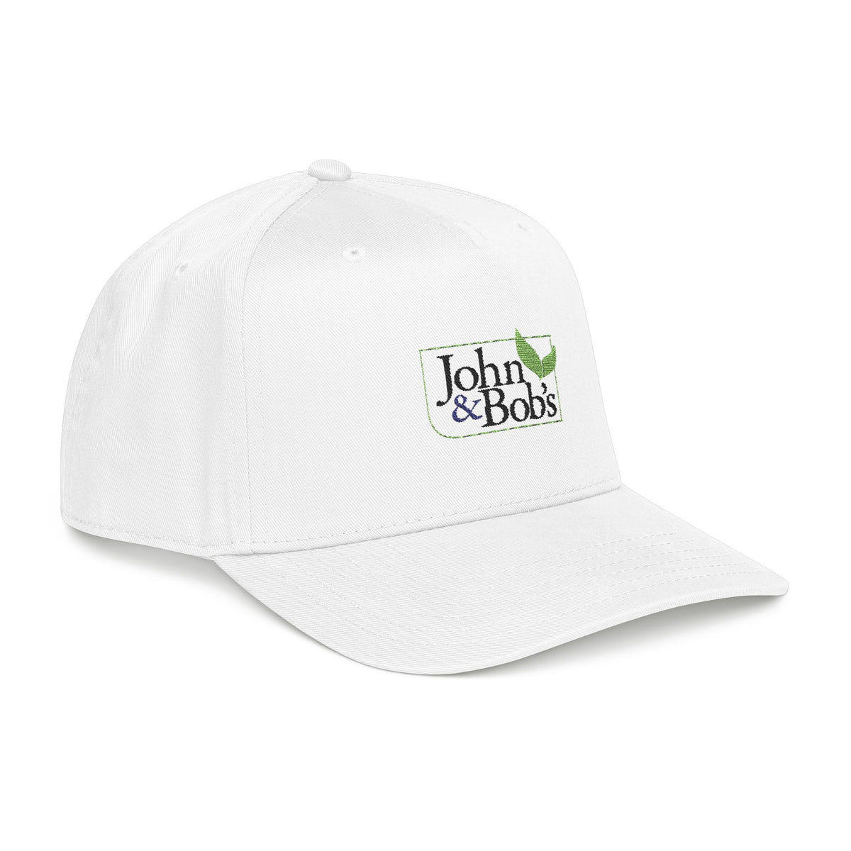 John & Bob’s® Embroidered Logo Baseball Cap